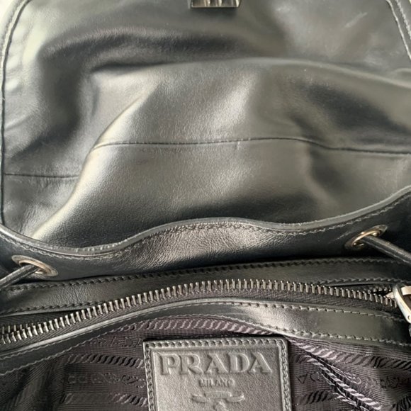 Prada Leather Back Pack main image 10